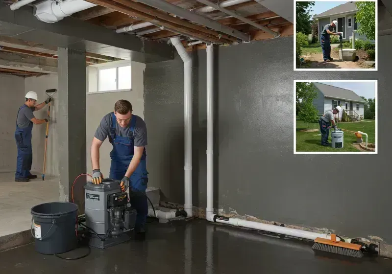 Basement Waterproofing and Flood Prevention process in Grundy County, IL